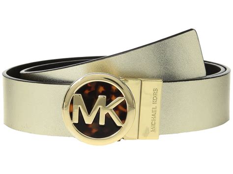 michael michael kors belt|michael kors reversible belt women's.